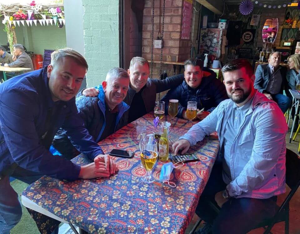 Guests Enjoying Saturday Sessions at The Night Owl