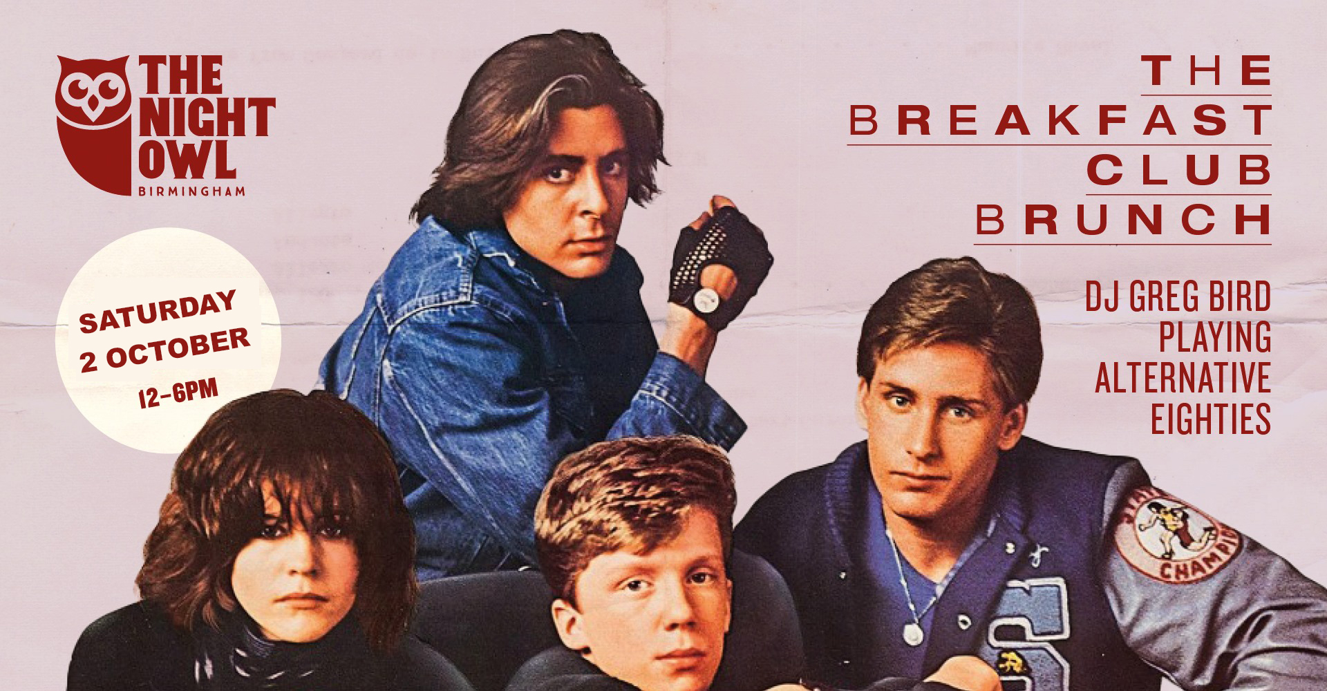 The Breakfast Club at The Night Owl Event Poster
