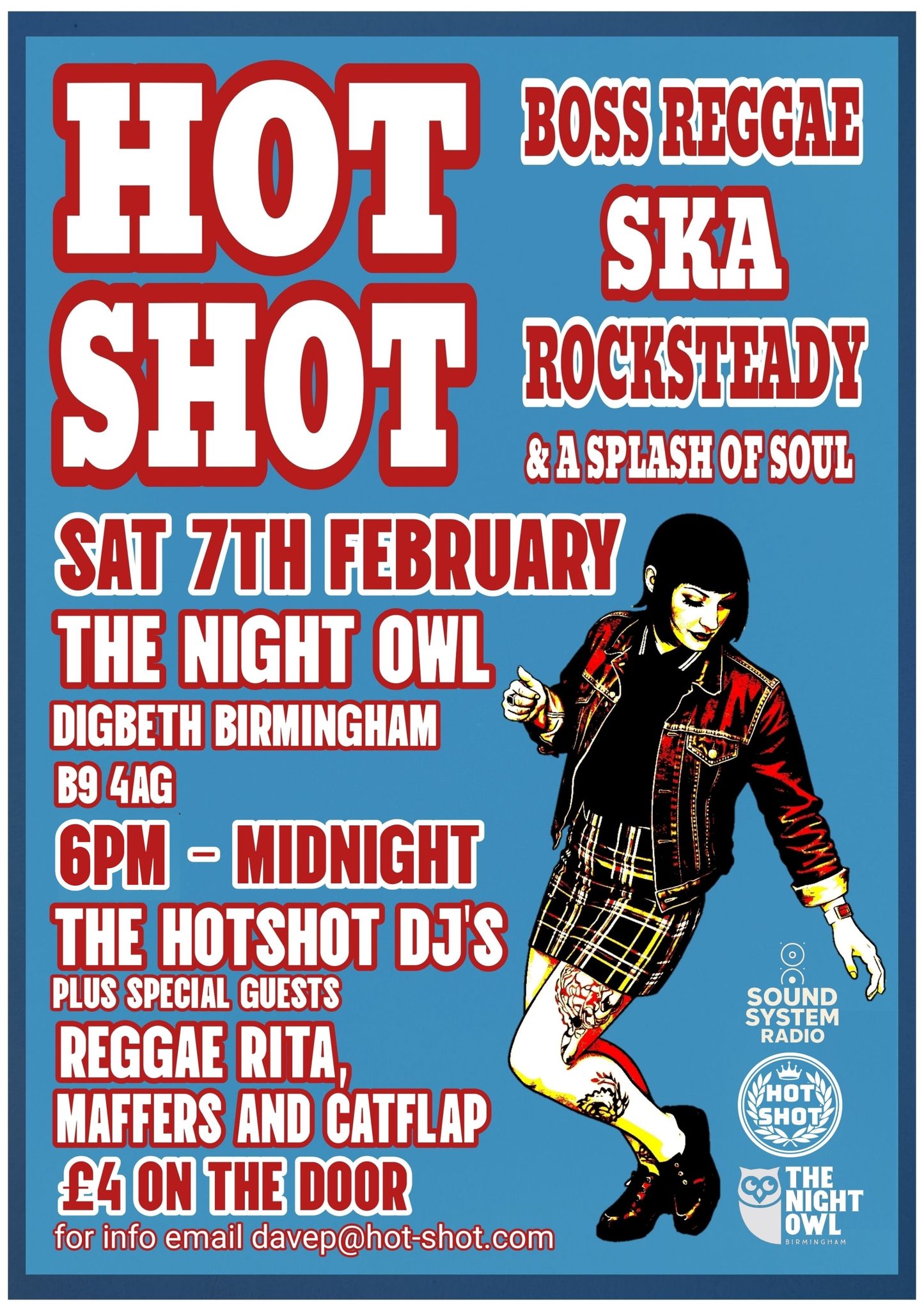 Hot Shot - The Night Owl Birmingham
