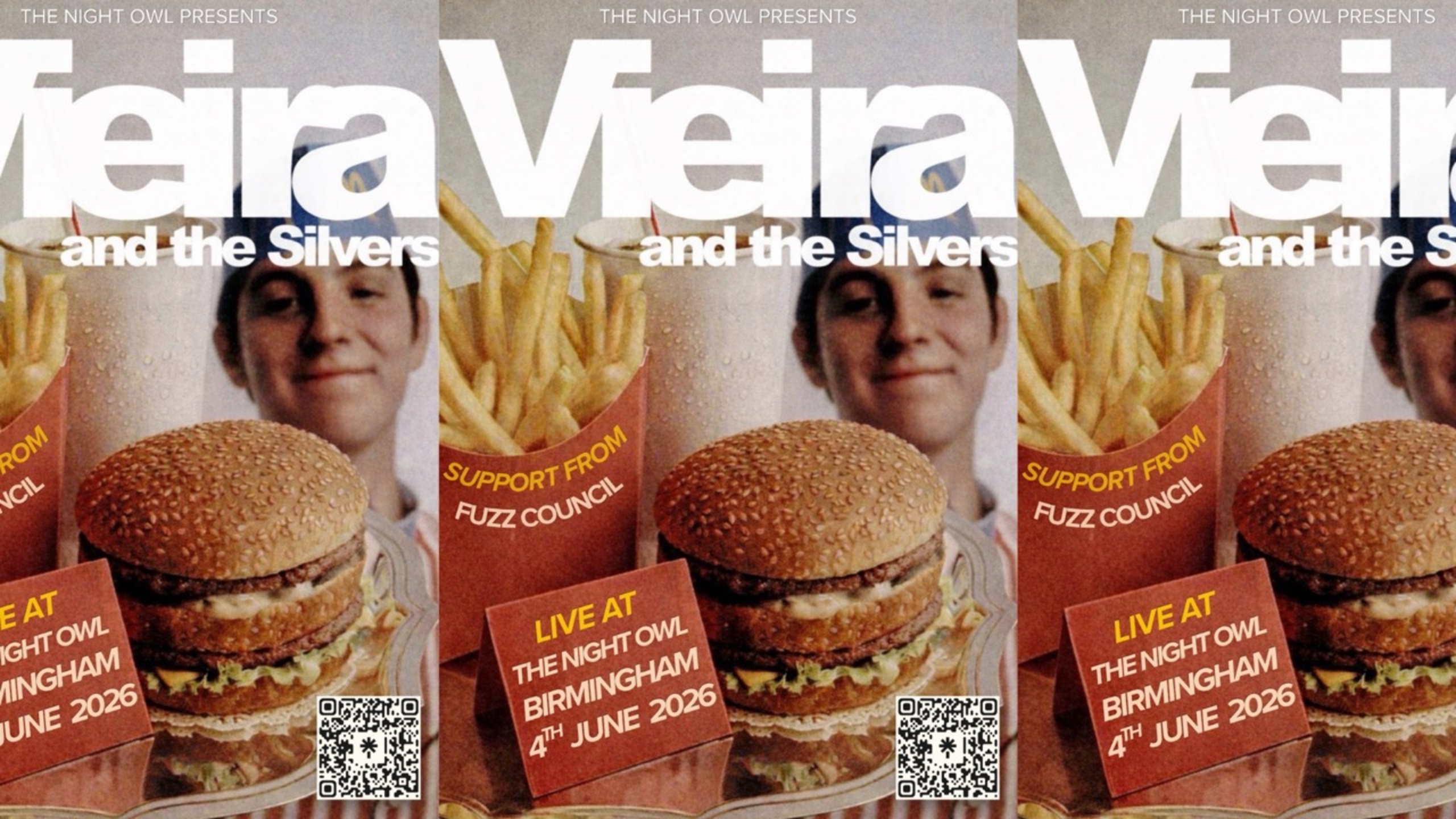 Vieira and The Silvers + Support